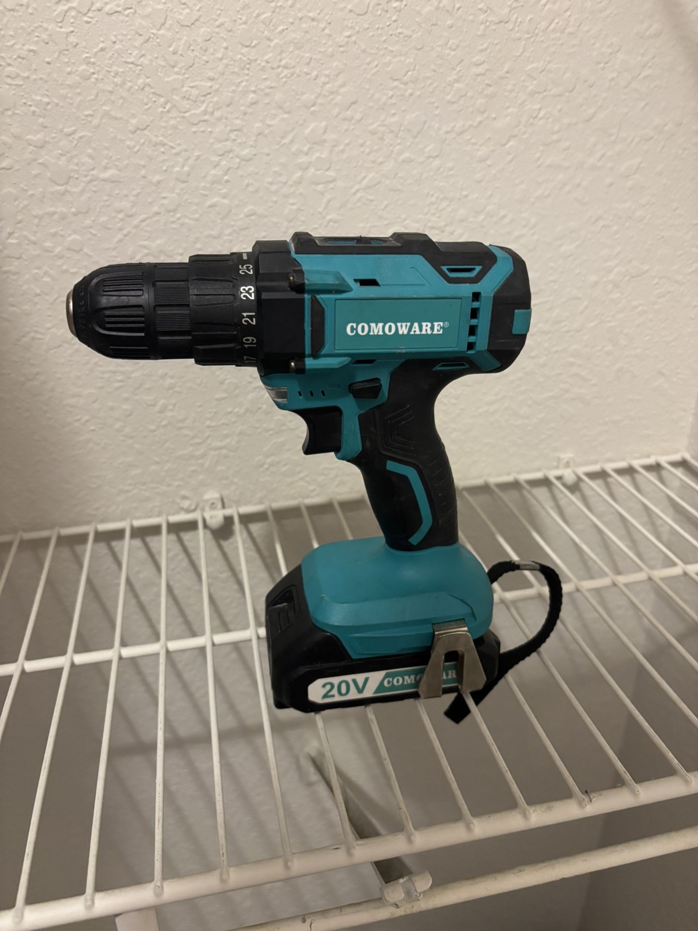 Comoware 20V Cordless Drill with Battery