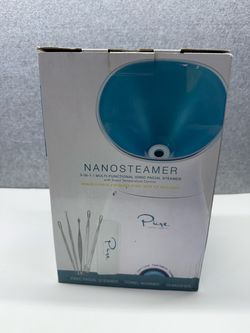 Pure Daily Care NanoSteamer PDC-4001 3-in-1 Facial Steamer Skin Kit Open Box