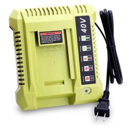 Replacement for Ryobi 40V Battery Charger OP401, 40V Charger