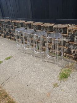 Designer Acrylic Bar Stools