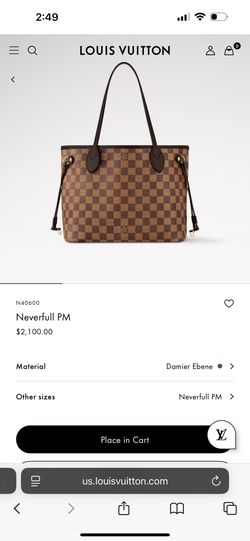 Authentic Neverfull PM Louis Vuitton 