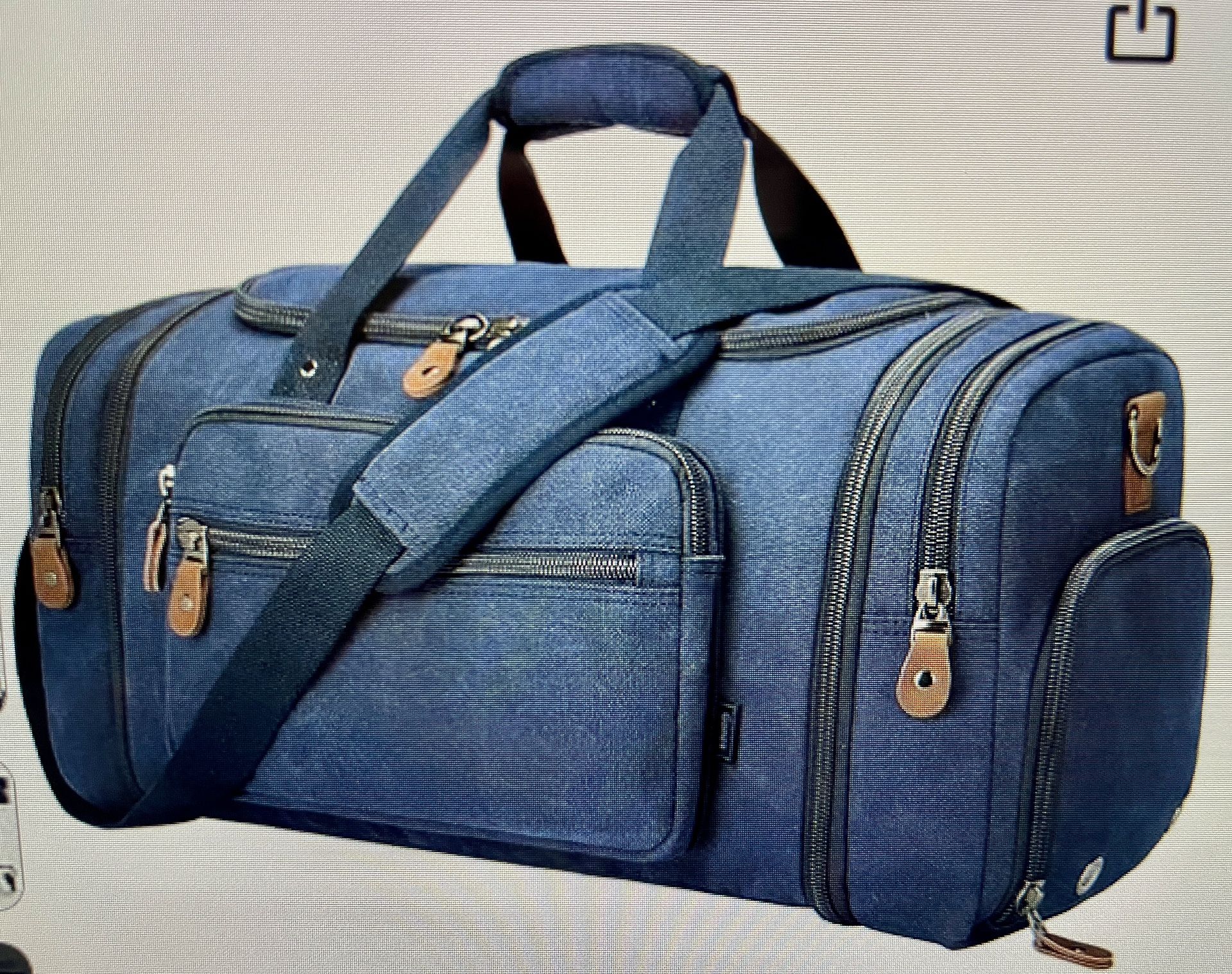 Canvas duffel bag