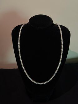 925s Moissanite Tennis 3mm 24” Set