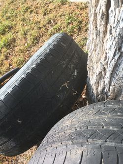 Tires For Sale Asking 40 Bucks For Both