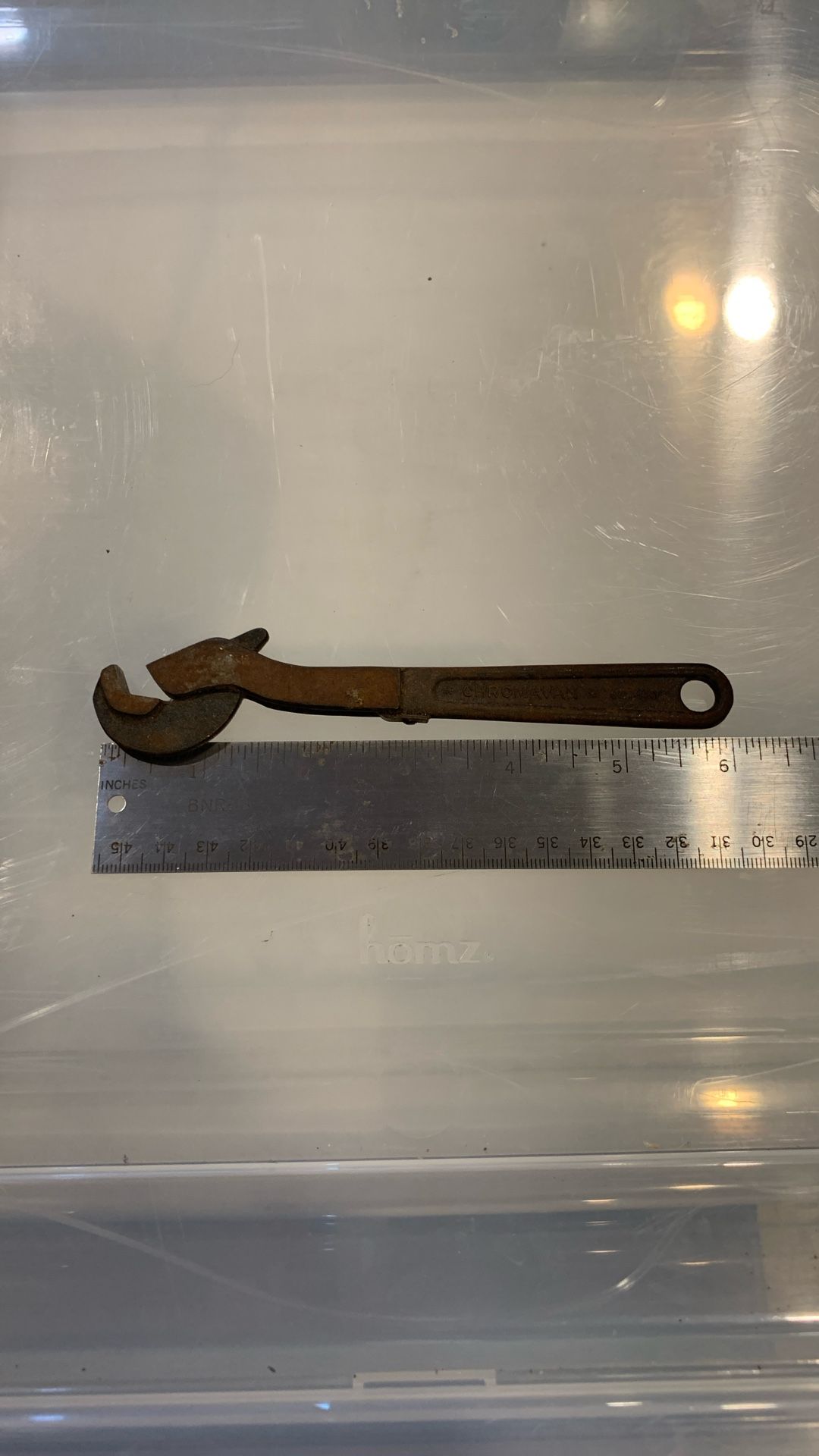 Chromevan One handed 6” 1940s
