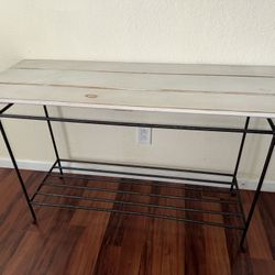 Rustic Iron Rod Table 