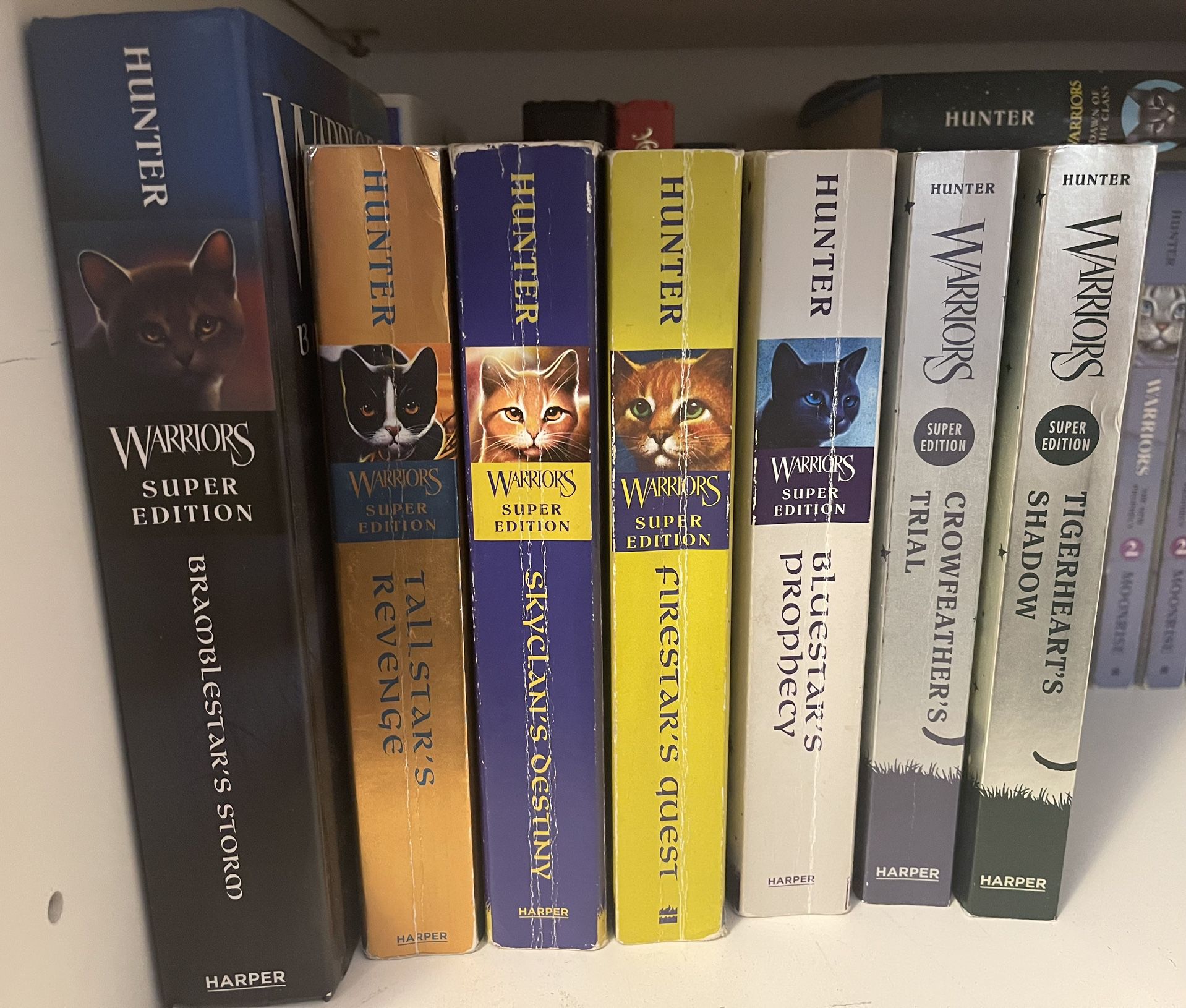 Warrior Cats Super Edition Books