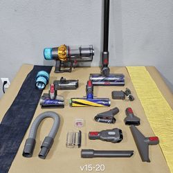 dyson v15 cordless stick vacuum cleaner  detect series custom v15-20