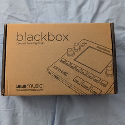 1010 Music Blackbox Compact Sampling Studio, Live Looper — Never Used