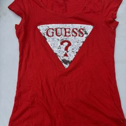 Guess Sequin Tshirt
