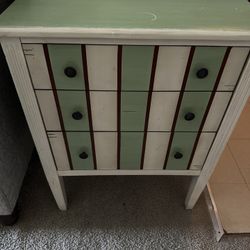 Pier 1 Mint Green Three Drawer Chest. for Sale in Queens, NY - OfferUp