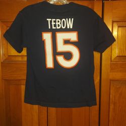 YOUTH SIZE 8 DENVER BRONCOS TEABOW SHIRT