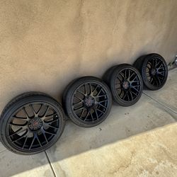 Work Emotion M8R 19X9.5 + 38 (5X114.3)