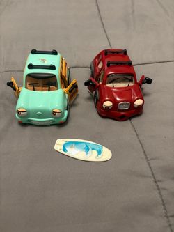 Chevron Collectible Toy Car Collection Woody Wagon #16 + Nando #16