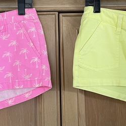 Women’s Bright Neon Shorts Size 5 NEW