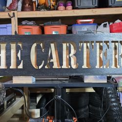 CUSTOM MADE LED NAME BOXES