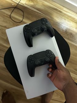 Ps5 for sale comes with 2 controllers