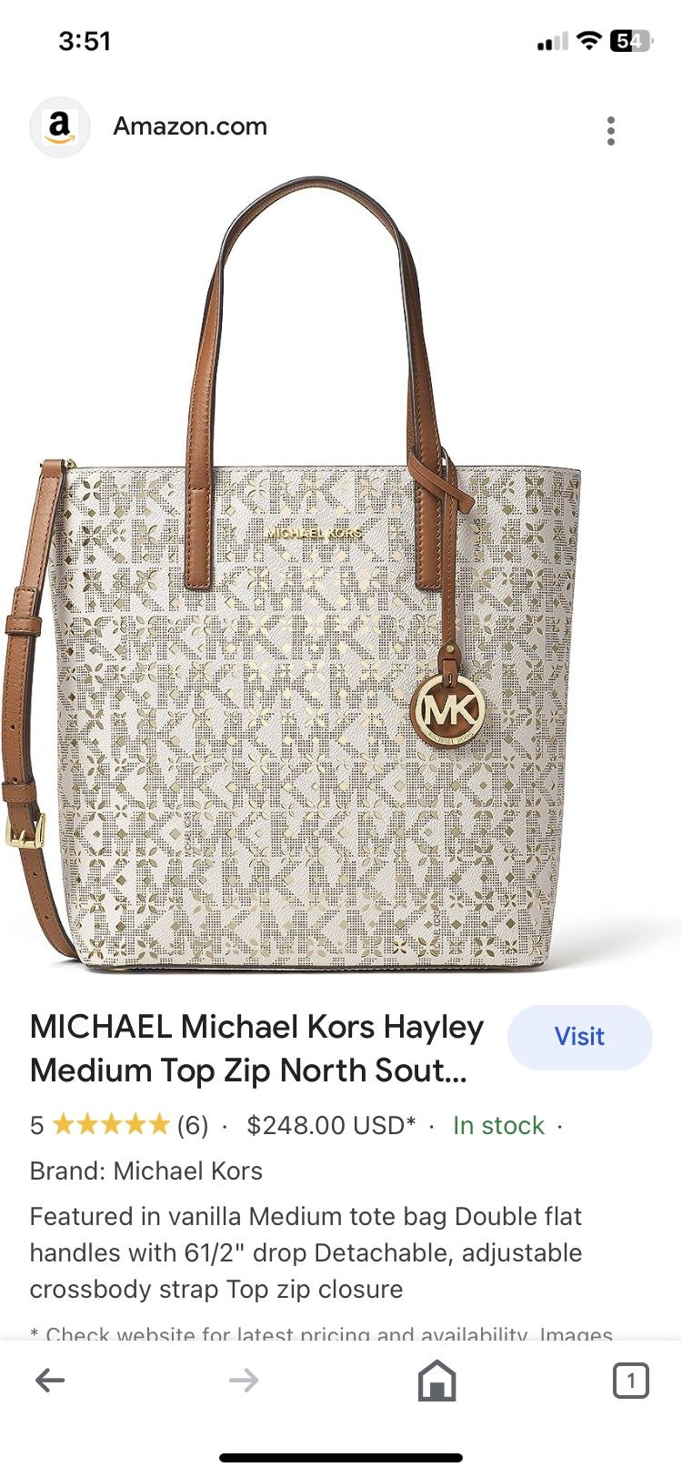 Michael Kors 3 In 1 Kimberly Tote for Sale in Denton, TX - OfferUp