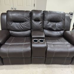 Two piece couch set