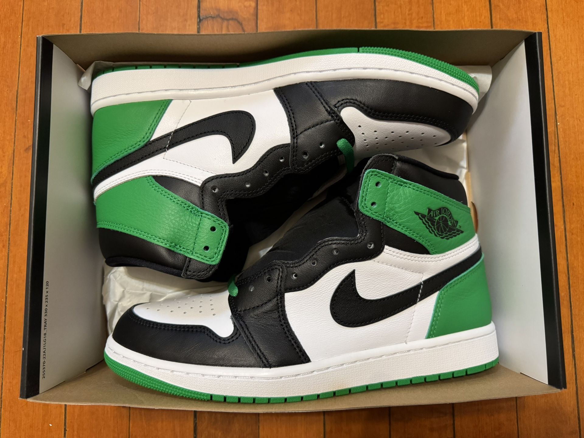 Air Jordan 1 Lucky Green size 10.5 New