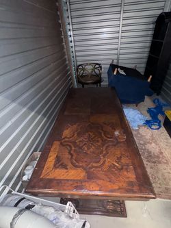 Mahogany table