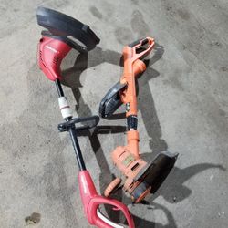 Weed eater and Trimmer Electric Extension Cord Yard Tools Combo