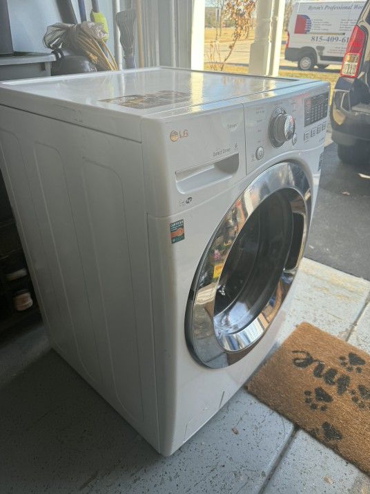 LG front-load washing machine