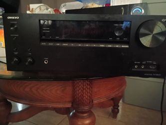 ONKYO  AV  RECEIVER  model number: TX NR676