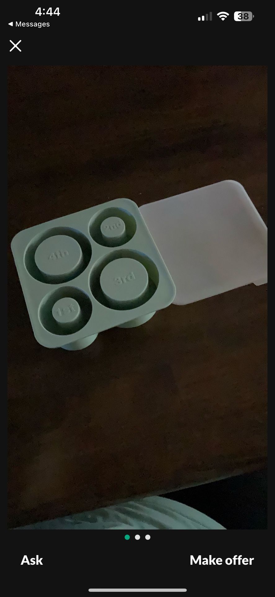 Ice tray for Stanley cups
