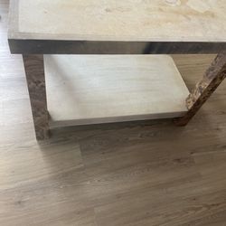 Wood Coffee Table (Sanded & Ready For DIY)