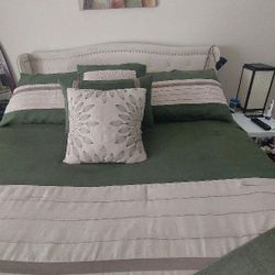 7 Pcs Bdrm Set (Beige)  Negotiable 