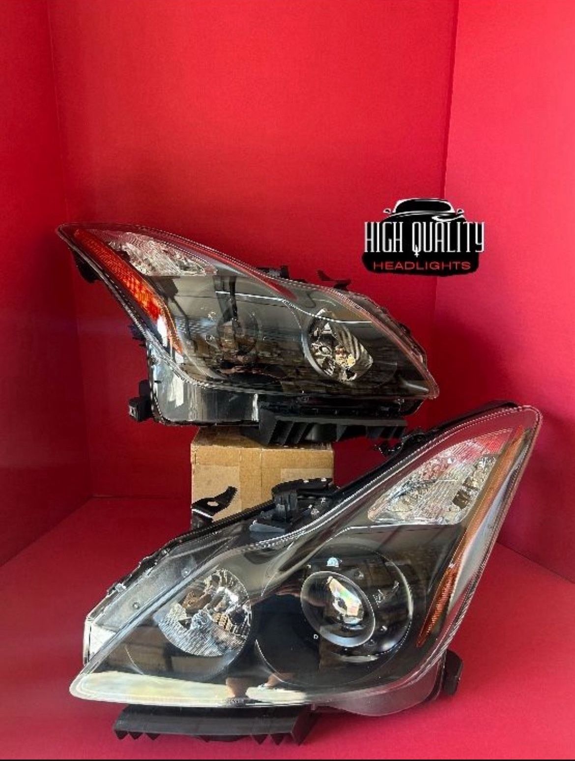 Infiniti G 37 2008. 2015 Headlights.