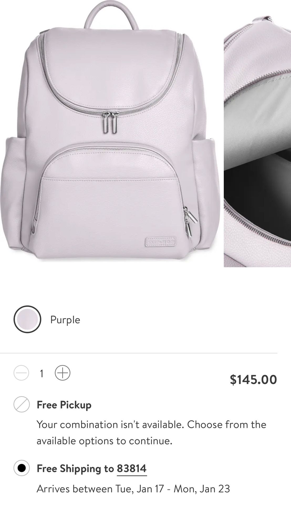 Skip Hop Diaper Bag