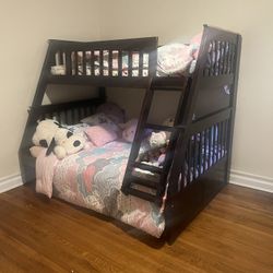 Twin Over Full Wooden Bunkbed 