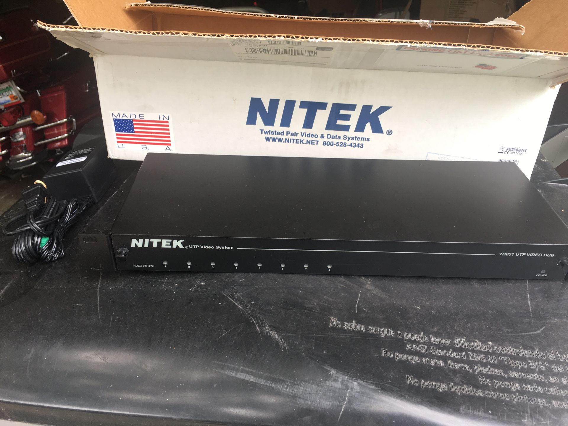 Nitek VH851 utp video hub