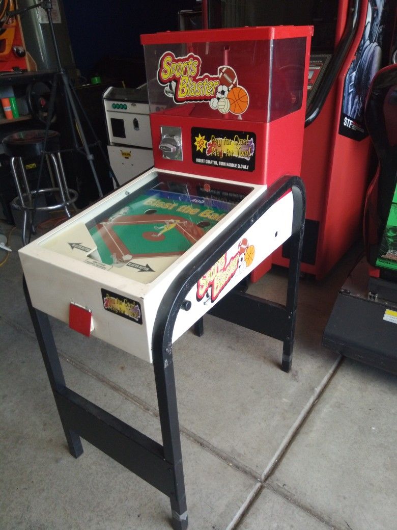 Arcade Sports Blaster Gumball Machine for Sale in Rancho Cucamonga, CA