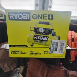 Ryobi 18V  Cordless 1 Gallon Compressor 