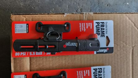 Bike frame pumps
