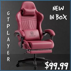 GTPLAYER GAME CHAIR BLUETOOTH NEW