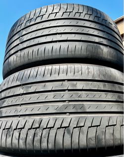 325/40/22 Continental PREMIUM CONTACT6 325 40 22 Used Tires 325/40R22