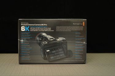 Blackmagic Design Pocket Cinema Camera 6K Pro (Canon EF)