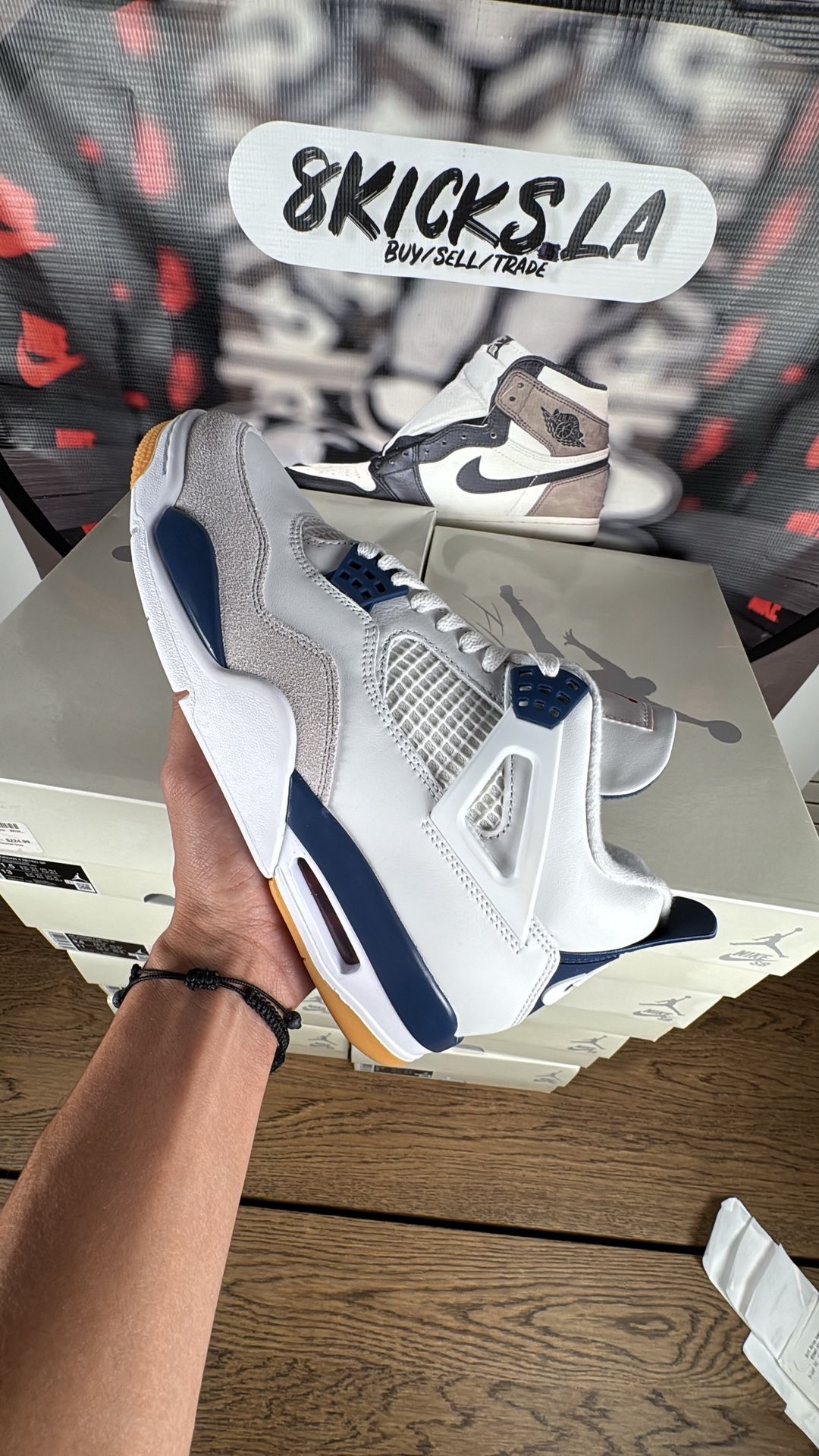 Jordan 4 Retro SB “Navy” Size 9.5