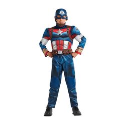 Disney Captain America Kids Costume-size 4 New With Tags