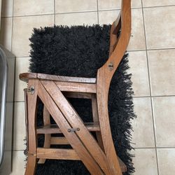 Antique Benjamin Franklin Library Chair 