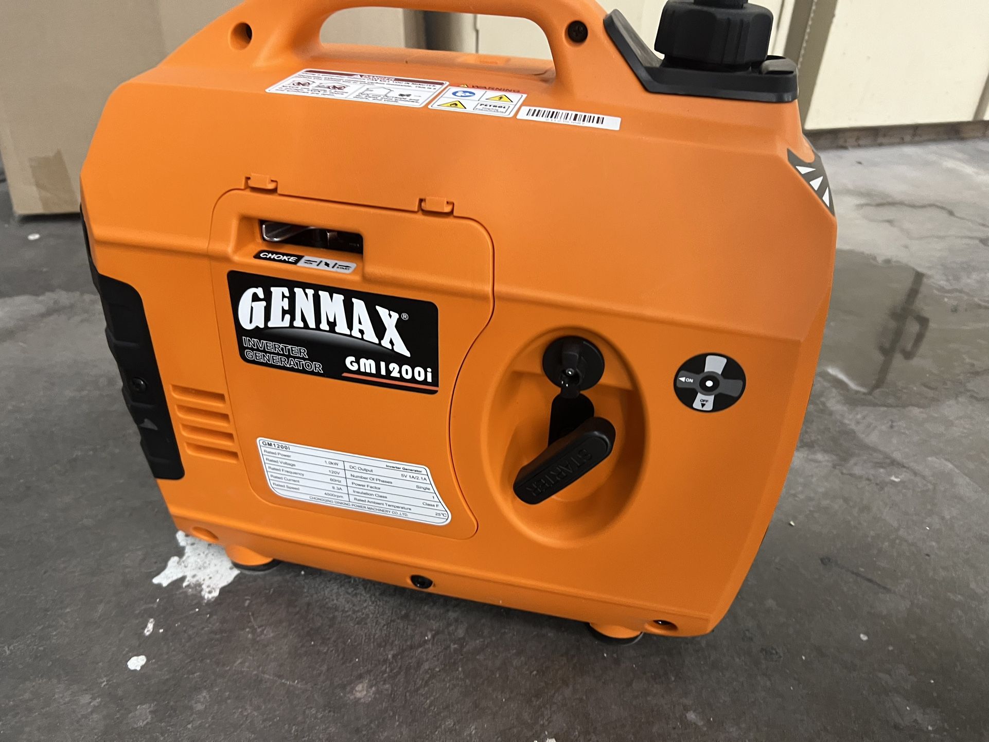 Genmax 1200i. New. Never Used. Generator. Power Supply. 