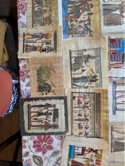Genuine Hand-Painted Papyrus From Egypt