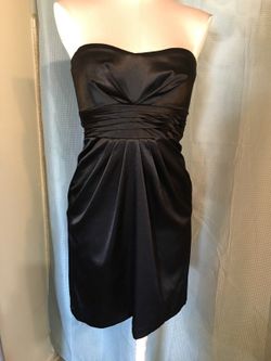 Beautiful black party dress strapless