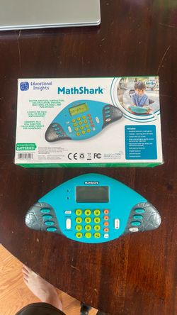 Educational Insights MathShark Handheld Electronic Math Game