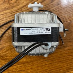 YZF18-25 Fan AC Motor 120V 18W 1.01A 60Hz Shaded Pole Condenser Motor Replace YZF10-20 YZF6-13 W0301905 for Refrigeration Equipment Radiator Evaporato