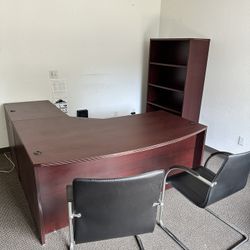 Office furniture - Desk, Book Shelf, Cabinets